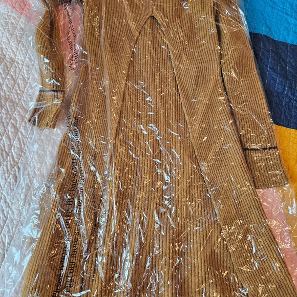 Orange Ribbed Top - Picture 3 of 3